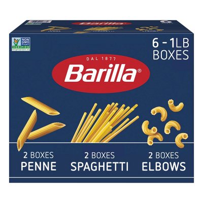 Barilla Pasta Variety Pack (16 oz., 6 pk.)