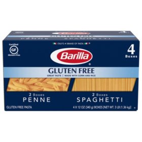Barilla Gluten-Free Pasta, Variety Pack (12 oz., 4 pk.)