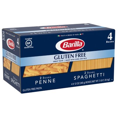 Barilla Gluten-Free Pasta, Variety Pack (12 oz., 4 pk.) - Sam's Club