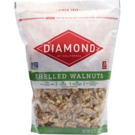 Diamond Shelled Walnuts, 32 oz.