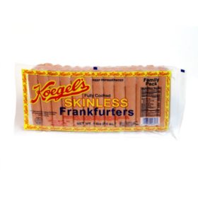 Koegel's Fully Cooked Skinless Frankfurters (4 lb.)