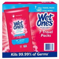 Wet Ones Antibacterial Hand Wipes (20 ct., 7 pk.)
