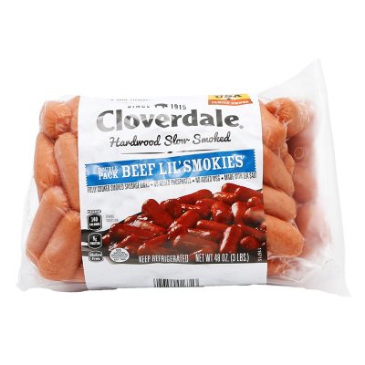 Cloverdale Beef Lil Smokies 48 oz. Sam s Club