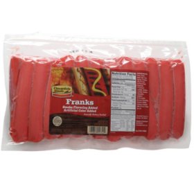 Cloverdale Meats Red Franks (50 ct., 5 lb.)