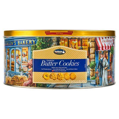 Bisca Danish Butter Cookies, 3 lb.