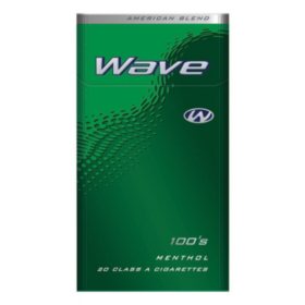 Wave Menthol 100s Box 20 ct., 10 pk.