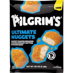 Pilgrim's Ultimate Nuggets, Frozen, 5 lbs.