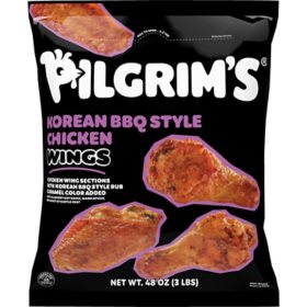 Pilgrim's Korean BBQ Style Chicken Wings, Frozen, 3 lbs.