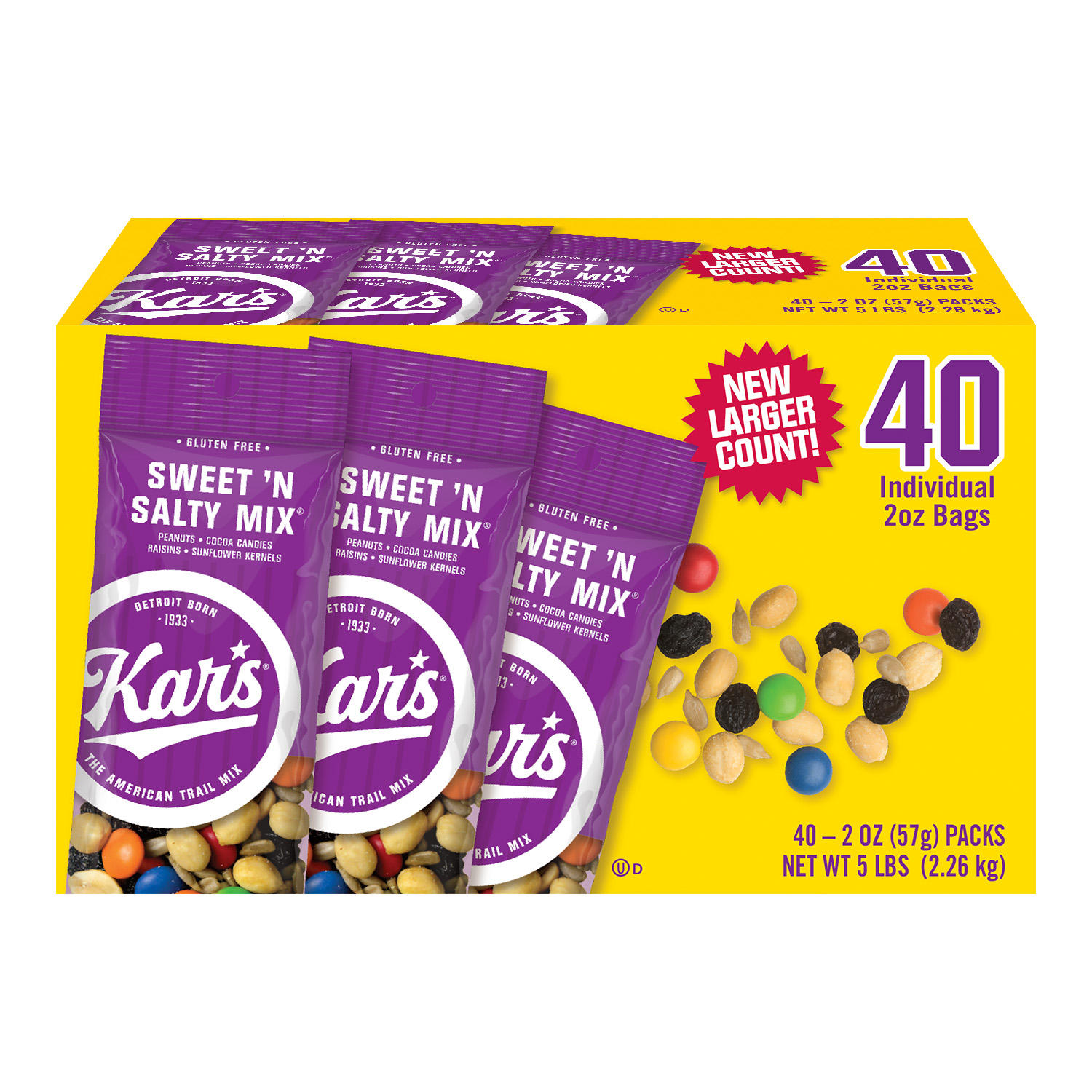 Kar's Sweet 'n Salty Mix (2 oz, 40 ct.)