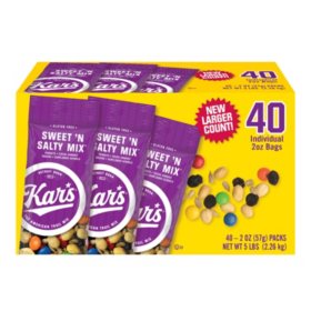 Kar's Sweet 'n Salty Trail Mix, 2 oz., 40 pk.