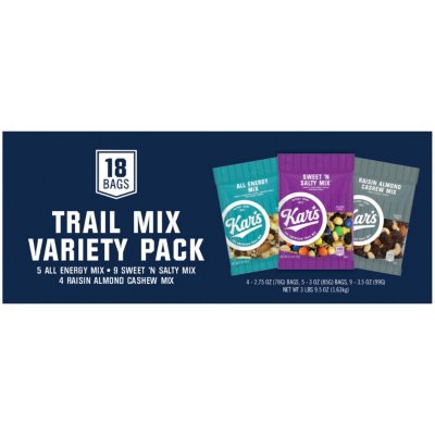 ROASTED NUTS & SEEDS TRAIL MIX - 96 X 1OZ SNACK PACKS – Sun