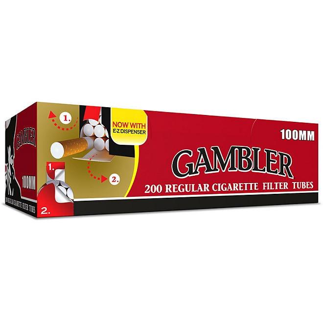 Gambler 100's Tubes (200 ct., 5 pk.)
