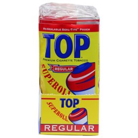 TOP Tobacco Superoll Regular Pouches 0.4 oz., 12 pk.