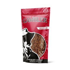 Gambler Meduim Full Flavor Pipe Tobacco 6 oz.