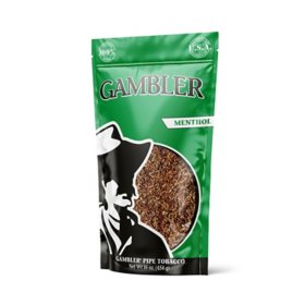 Gambler Large Mint Pipe Tobacco 16 oz.