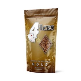 4 Aces Pipe Tobacco Mellow Large Bag, 16 oz.