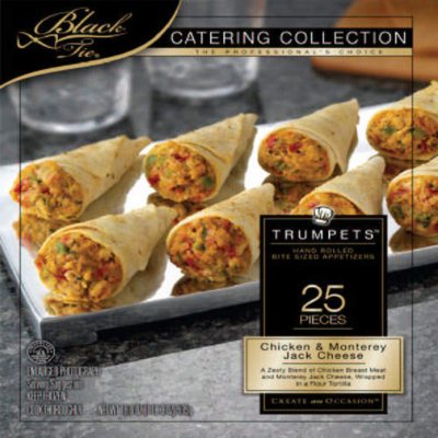 Black Tie Chicken Quesadilla Trumpets 25ct Sam's Club