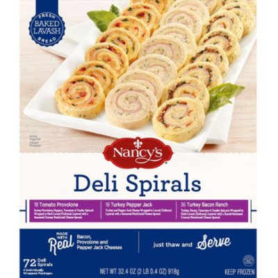 Nancy's Deli Spirals Variety Pack (72 ct.) - Sam's Club