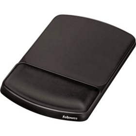 Fellowes - Gel Mouse Pad w/Wrist Rest, Nonskid, 6 1/4 x 10 1/8 -  Platinum/Graphite