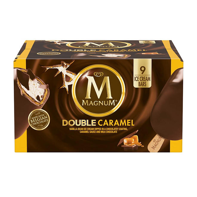 Magnum Double Caramel Ice Cream Bars (9 ct.)