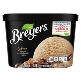 Breyers Frozen Dairy Dessert, Coffee 1.5 quarts
