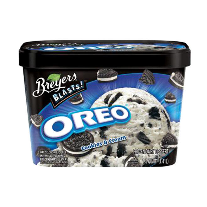 Breyers Blasts Oreo Cookies and Cream (64 oz.)