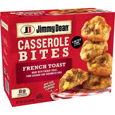 Jimmy Dean French Toast Casserole Bites, Frozen (22 oz.) Sam's Club