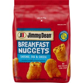 Jimmy Dean Sausage, Egg and Cheese Breakfast Nuggets, Frozen (27 oz.)