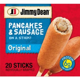 Jimmy Dean Original Pancake and Sausage on a Stick, Frozen, 20 ct.