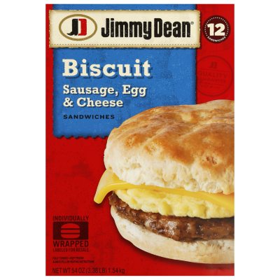 Jimmy Dean® Sausage, Egg and Cheese Biscuit - Sam's Club