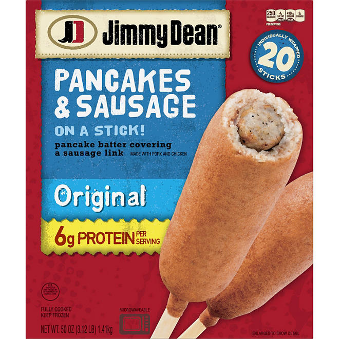 Jimmy Dean Pancake and Sausage on a Stick, Frozen (20 ct.)