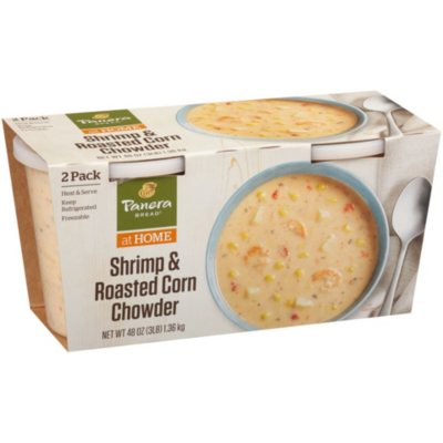 Panera Bread Shrimp And Corn Chowder 48 Oz 2 Pk Sam S Club