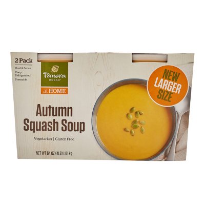 panera butternut squash soup calories