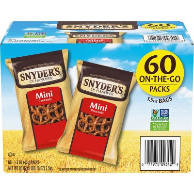 Snyder's Mini Pretzels (1.5 oz., 60 ct.)