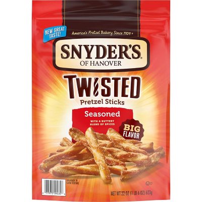 snyder's flavored pretzels