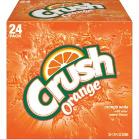 Crush Orange Soda 12 fl. oz., 24 pk.