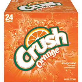 Crush Orange Soda 12 fl. oz., 24 pk.