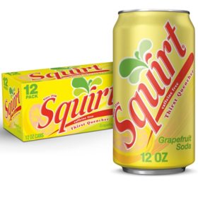 Squirt Citrus Soda 12 fl. oz. cans, 12 pk.