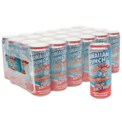 Hawaiian Punch® Fruit Juicy Red Juice Drink, 12 cans / 12 fl oz - Food 4  Less