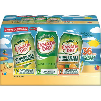 ❄️ Canada Dry Winter Variety Pack at Costco! This includes 12 of each , costco finds canada