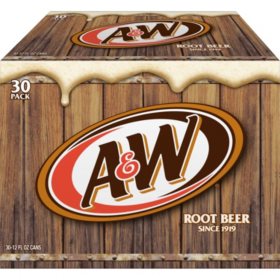 A&W Root Beer 12 fl. oz., 30 pk.