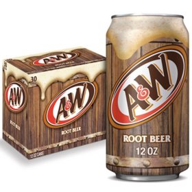 A&W Root Beer 12 fl. oz., 30 pk.