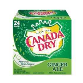 Canada Dry Ginger Ale Soda (12 fl. oz., 24 pk.)