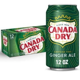 Canada Dry Ginger Ale 12 oz., 12 pk.