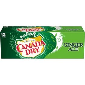 Canada Dry Ginger Ale (12 oz., 12 pk.)