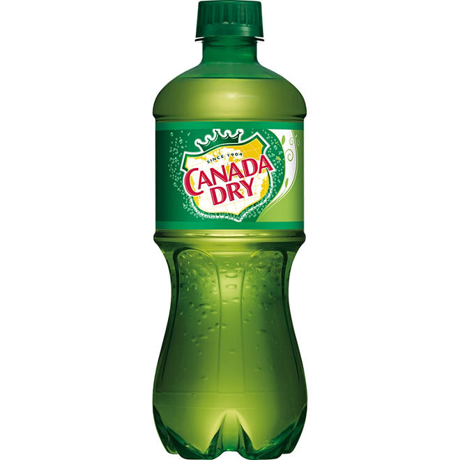 Canada Dry Ginger Ale Soda (20 fl. oz. bottles, 24 pk.)