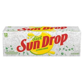 Diet Sun Drop Citrus Soda 12 fl. oz., 24 pk.