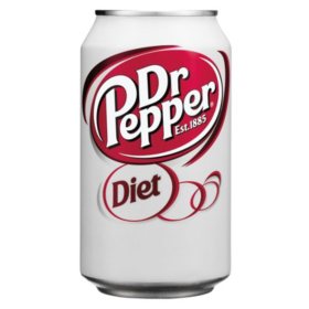 Diet Dr Pepper 12 oz., 30 pk.