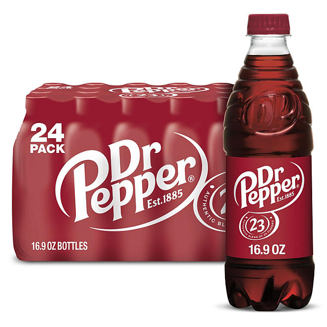 Dr Pepper 16.9 fl. oz., 24 pk.