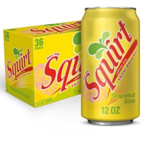 Squirt Citrus Soda 12 fl. oz., 36 pk.